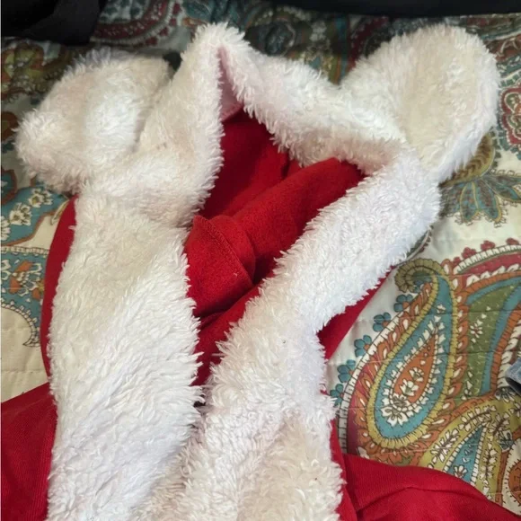 Disney Christmas cape with hood NWT S/M - Picture 2 of 5